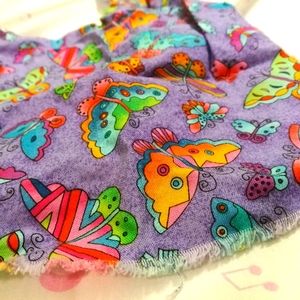 FREE Butterfly Fabric for Art or Clothes